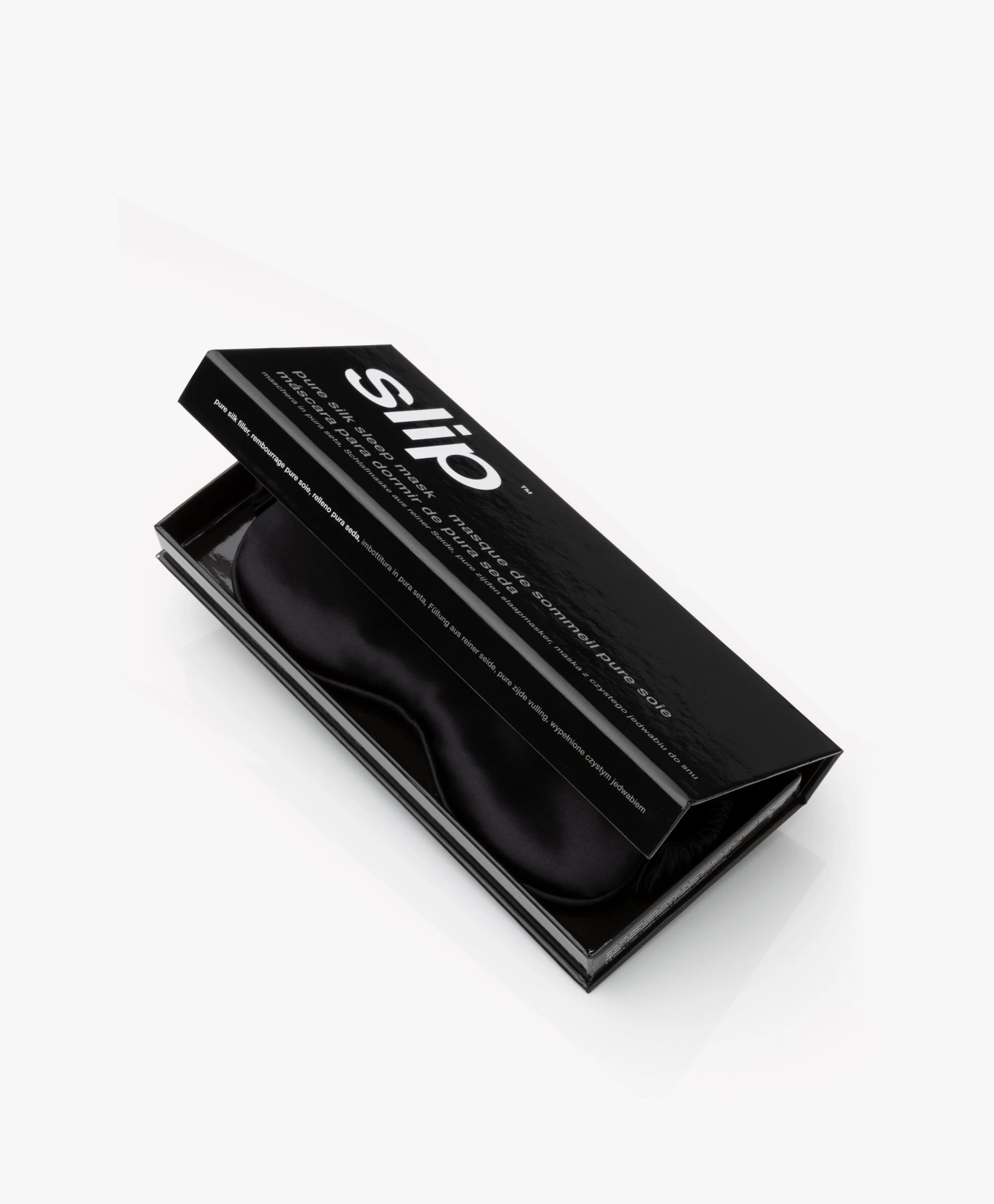 Slip™ Mulberry Zijden Slaapmasker - Zwart 6 Slip™ Mulberry Zijden Slaapmasker - Zwart - Afbeelding 4