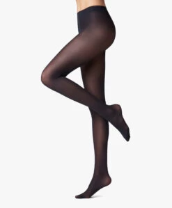 Falke Matt Deluxe 30 Den Panty - Marine