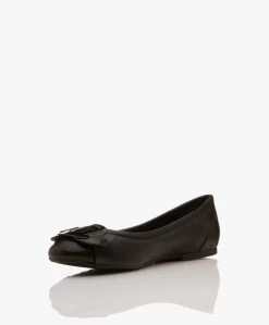 See By Chloé Chany Leren Ballerina'S - Zwart -Boetiek Modewinkel 05be7106 8afb 4b92 afd9 f20d19e51274 07