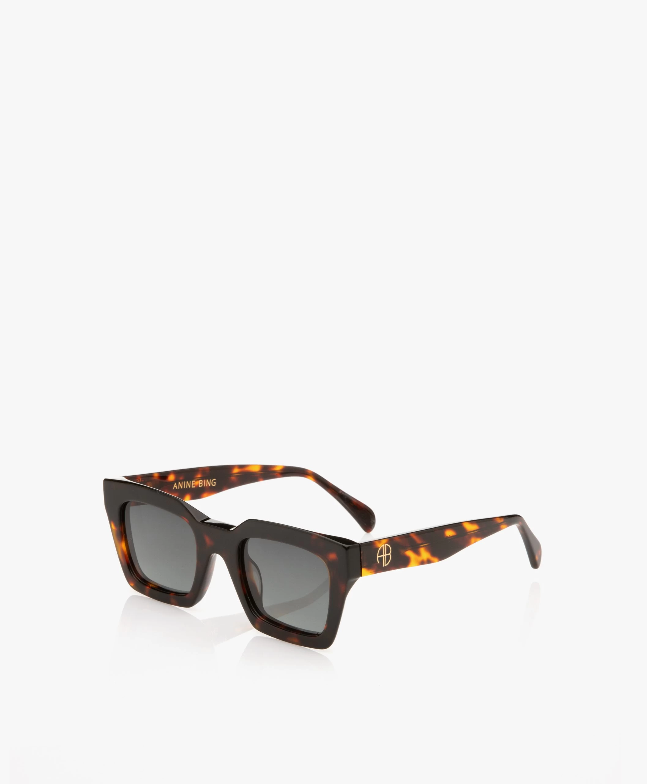 Anine Bing Indio Zonnebril - Dark Tortoise 3 Anine Bing Indio Zonnebril - Dark Tortoise