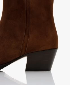 Panara Suède Western Laarzen - Castagna -Boetiek Modewinkel 0a4008a0 eacc 4b20 8f54 7d669bfe7121 03