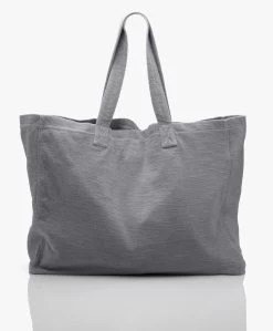 Speezys Amsterdam Gevoerde Xxl Shopper - Mouse Grey