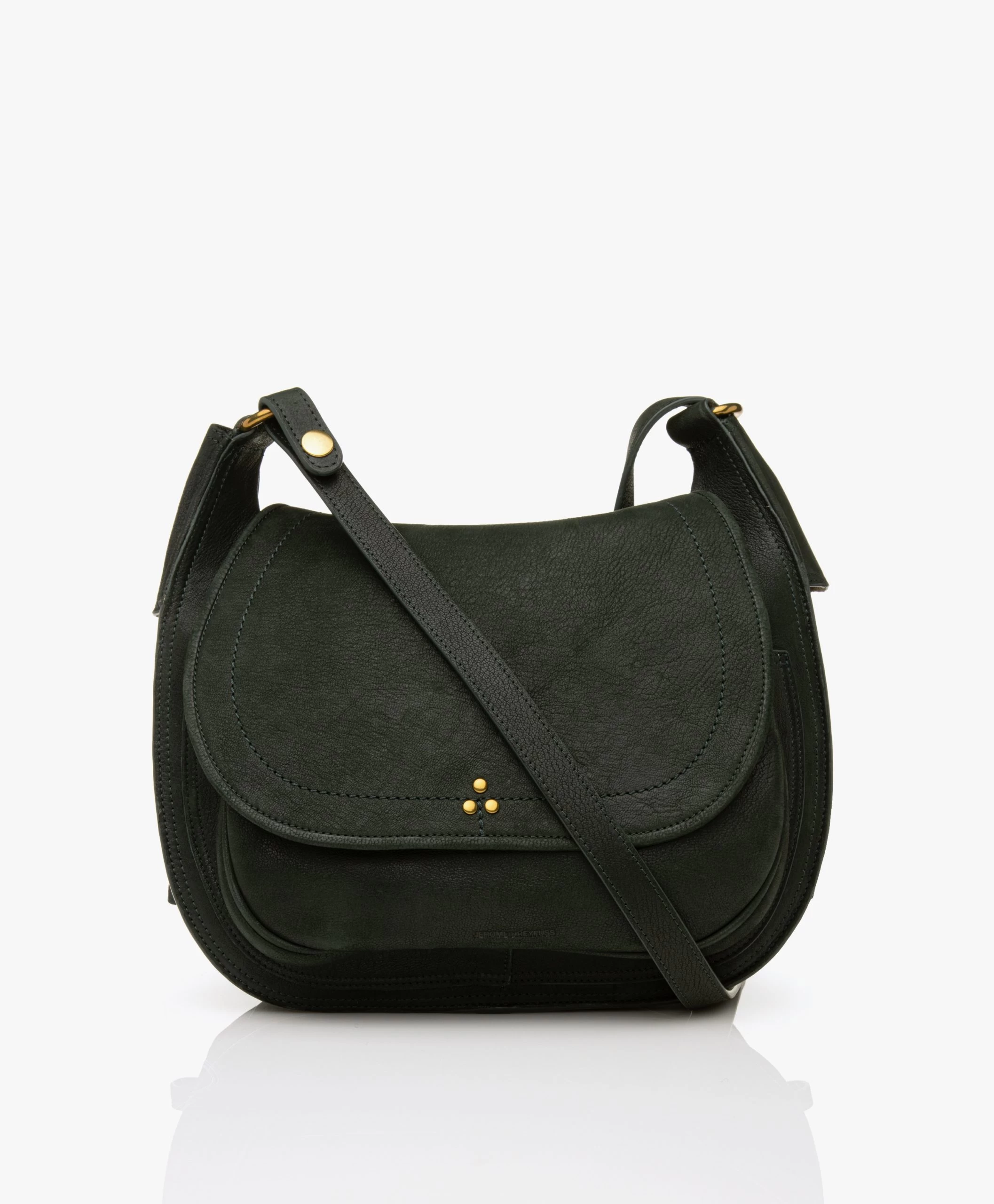 Jérôme Dreyfuss Jerome Dreyfuss Philippe Schouder/Cross-Body Tas - Noircie Sapin 3 Jérôme Dreyfuss Jerome Dreyfuss Philippe Schouder/Cross-Body Tas - Noircie Sapin