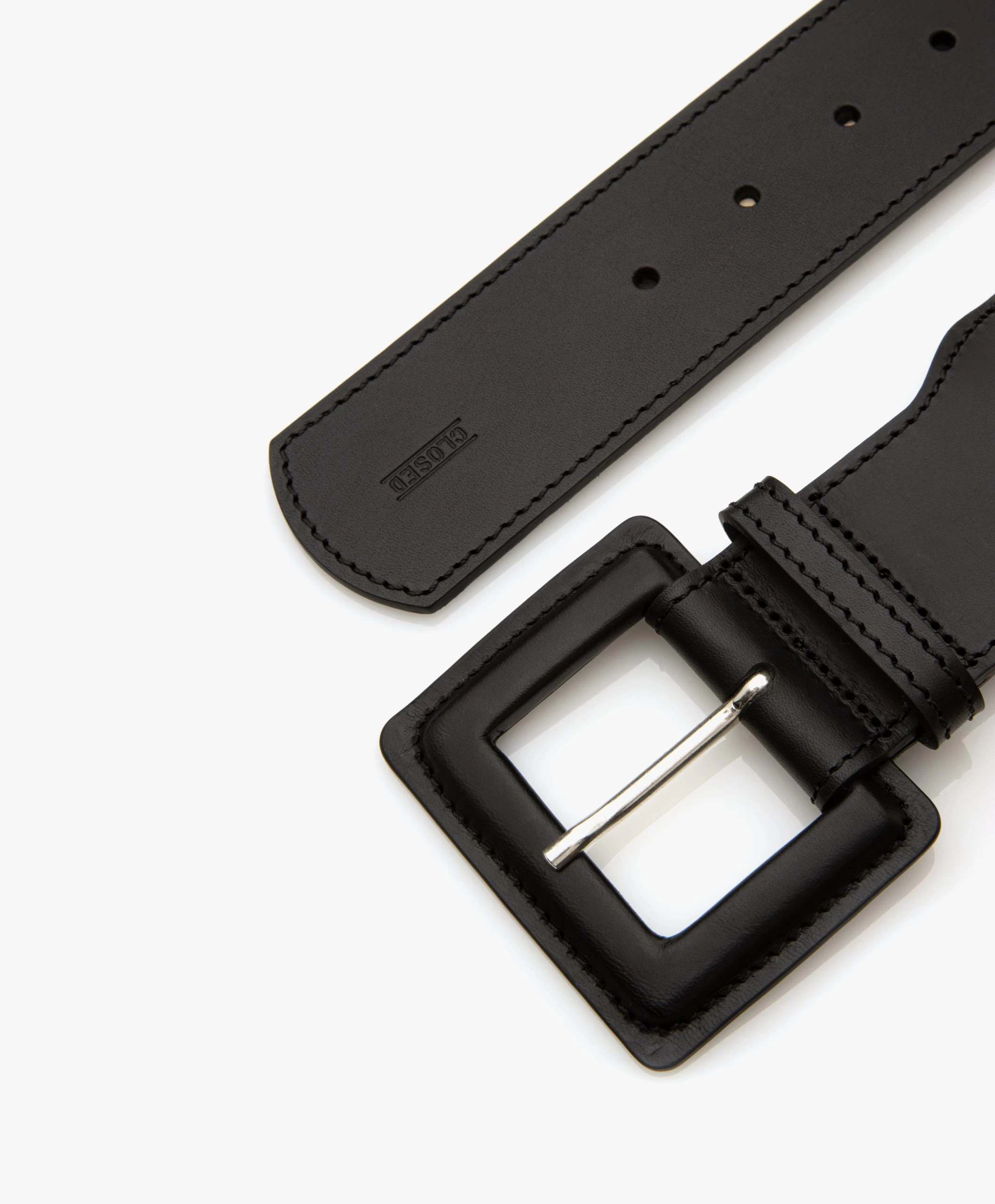 Closed Gevlochten Katoenen Riem - Zwart 5 Closed Gevlochten Katoenen Riem - Zwart - Afbeelding 3