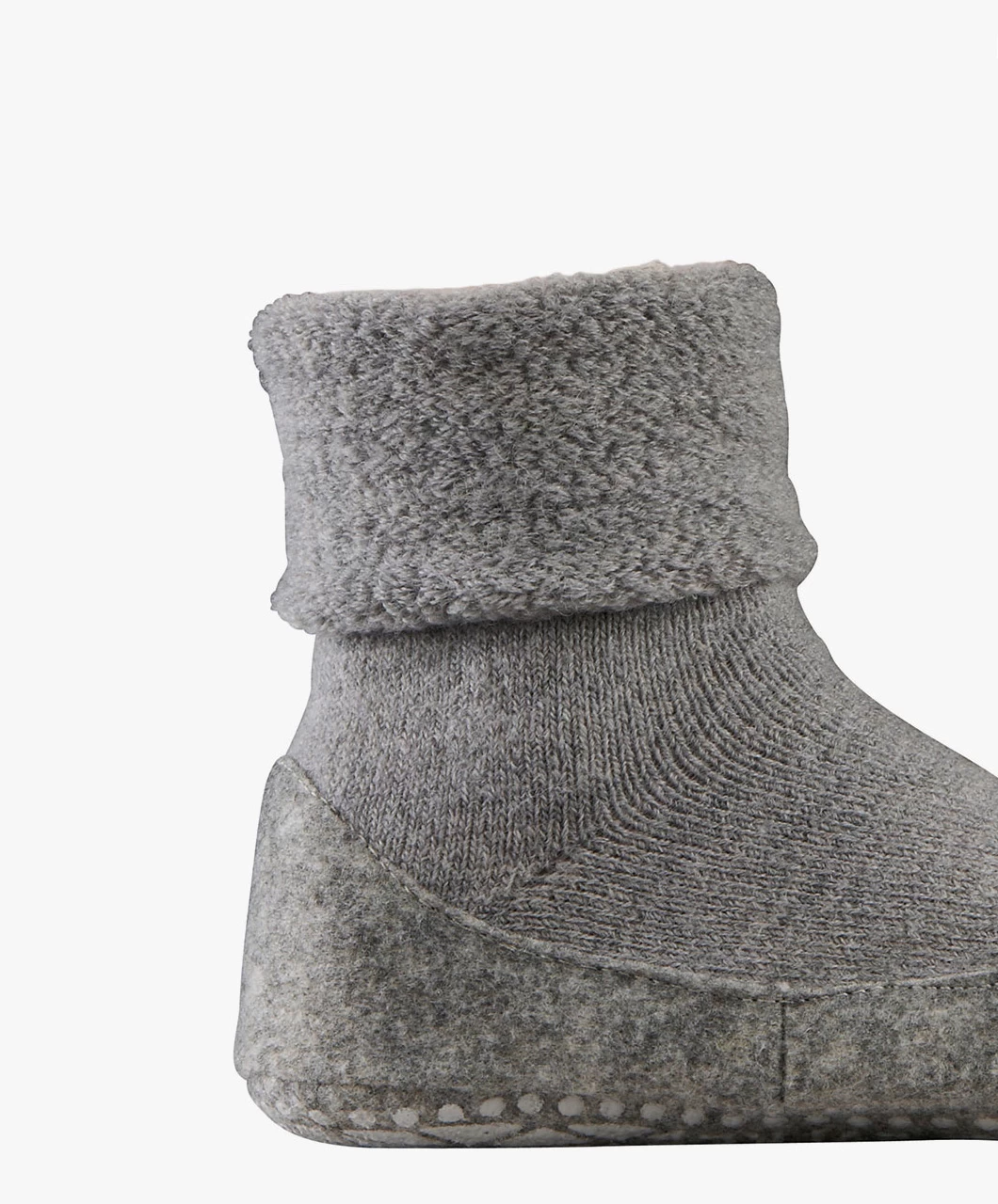 Falke Cosy Huissokken - Lichtgrijs 5 Falke Cosy Huissokken - Lichtgrijs - Afbeelding 3