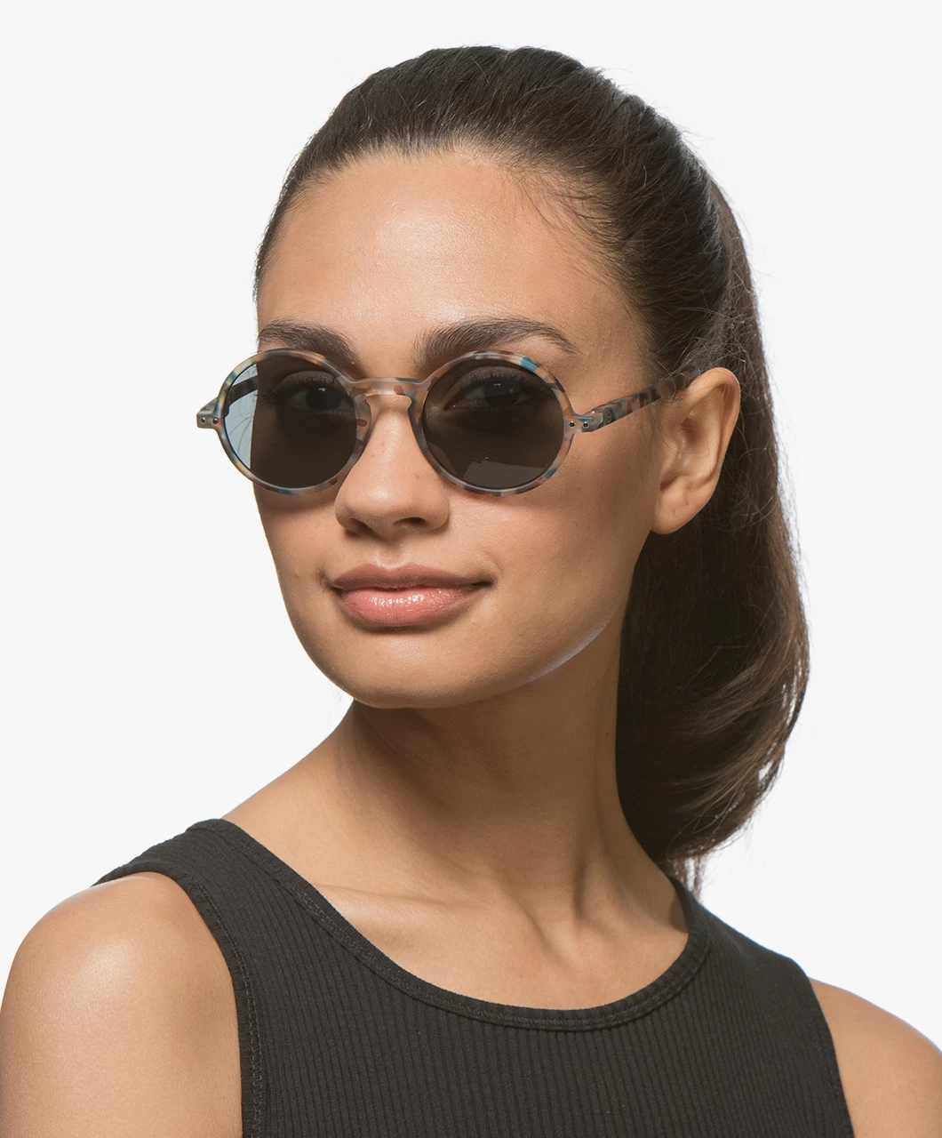 Izipizi Sun #G Zonnebril - Blauw Tortoise/Grijze Glazen 7 Izipizi Sun #G Zonnebril - Blauw Tortoise/Grijze Glazen - Afbeelding 5