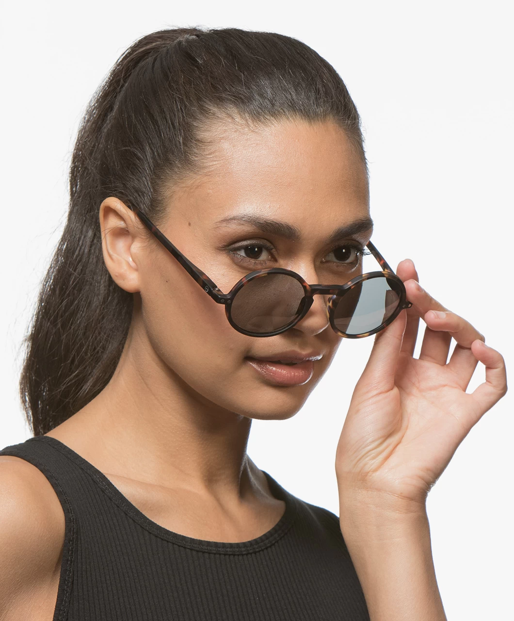 Izipizi Sun #G Zonnebril - Tortoise/Grijze Glazen 4 Izipizi Sun #G Zonnebril - Tortoise/Grijze Glazen - Afbeelding 2