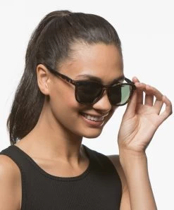 Izipizi Sun Nautic Polarized Zonnebril - Tortoise/Groene Glazen -Boetiek Modewinkel 180424 izipizi sun nautic polarized zonnebril tortoisegroene glazen 01