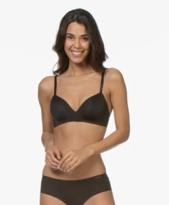 Calvin Klein Form Lightly Lined Demi Bh - Zwart