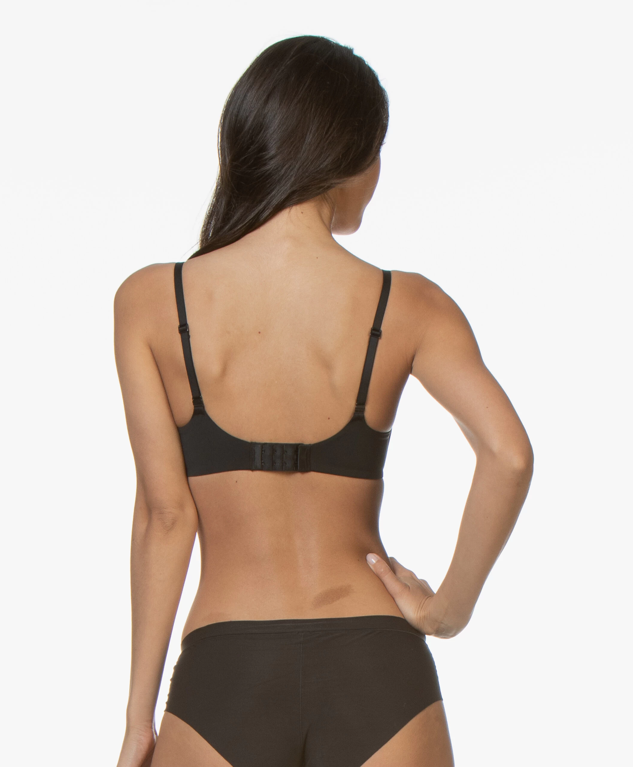 Calvin Klein Form Lightly Lined Demi Bh - Zwart 6 Calvin Klein Form Lightly Lined Demi Bh - Zwart - Afbeelding 4