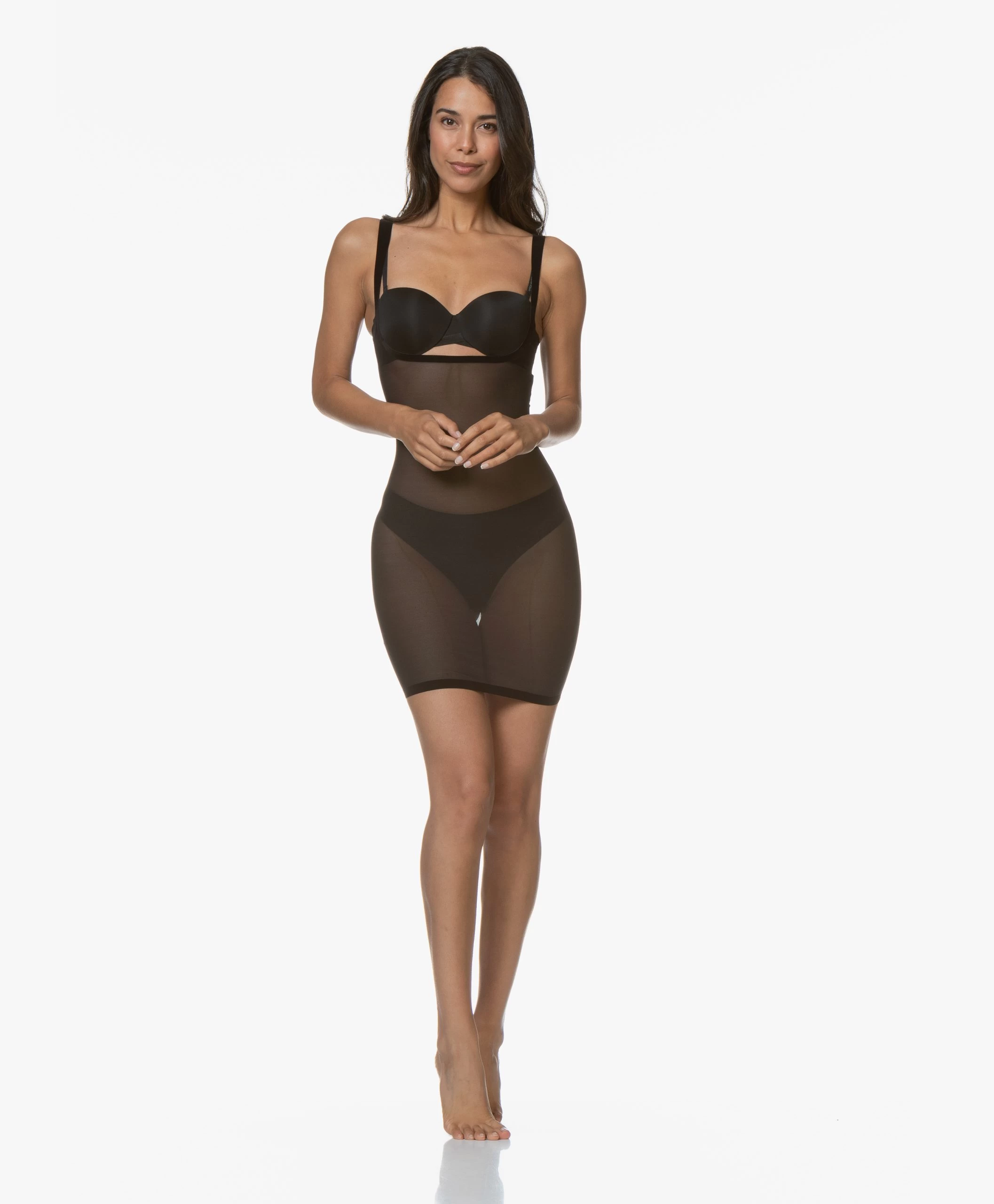 Wolford Tulle Forming Dress - Zwart 4 Wolford Tulle Forming Dress - Zwart - Afbeelding 2