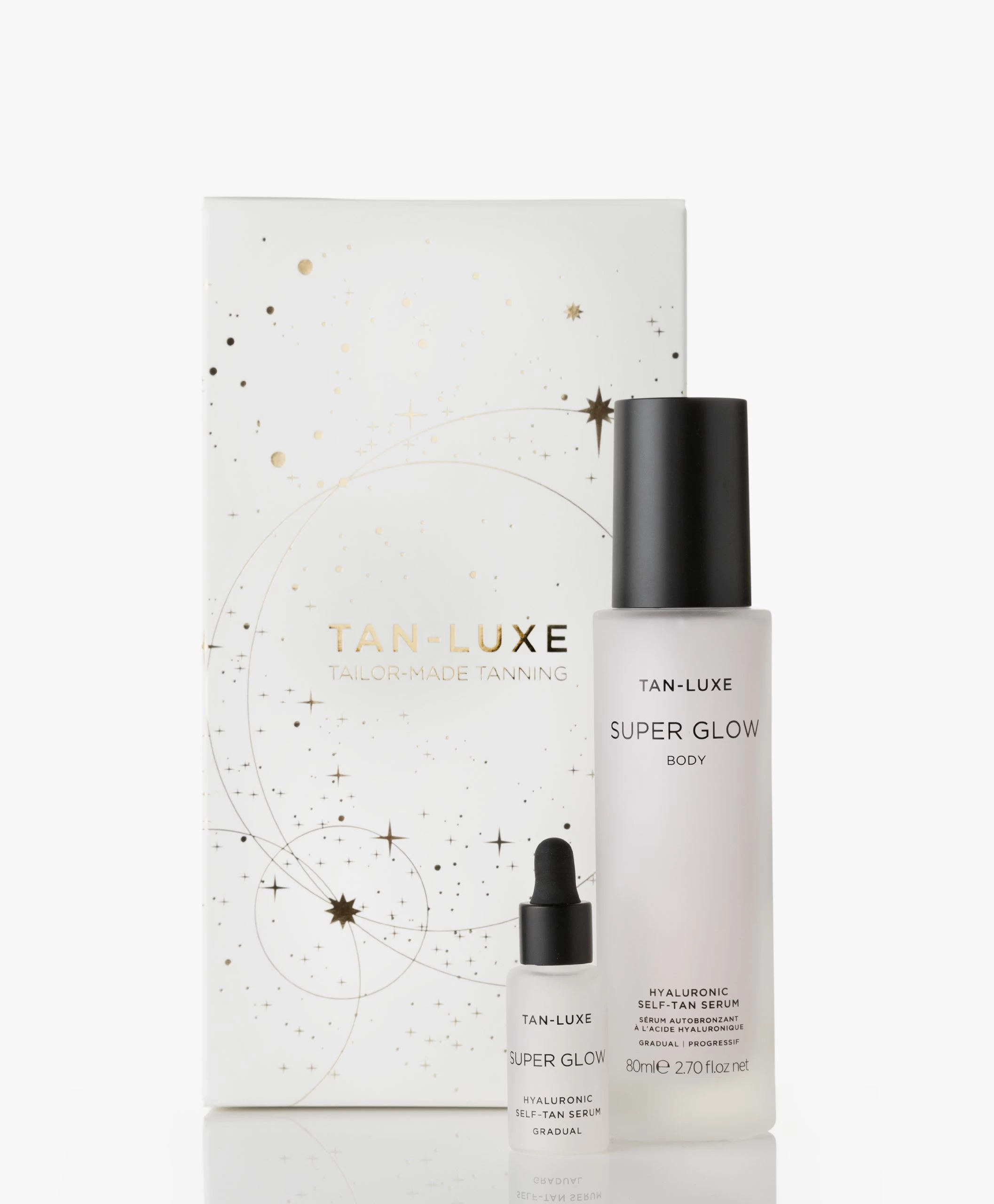 Tan-Luxe The Super Glow Duo Cadeauset - Face 10Ml + Body 80Ml 3 Tan-Luxe The Super Glow Duo Cadeauset - Face 10Ml + Body 80Ml