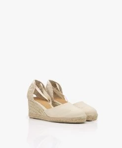 Castañer Carina 7Cm Canvas Sleehak Espadrilles - Ivoor 14 Castañer Carina 7Cm Canvas Sleehak Espadrilles - Ivoor -Boetiek Modewinkel 1dc07ba4 580a 4357 a887 27f4b4adb750 05