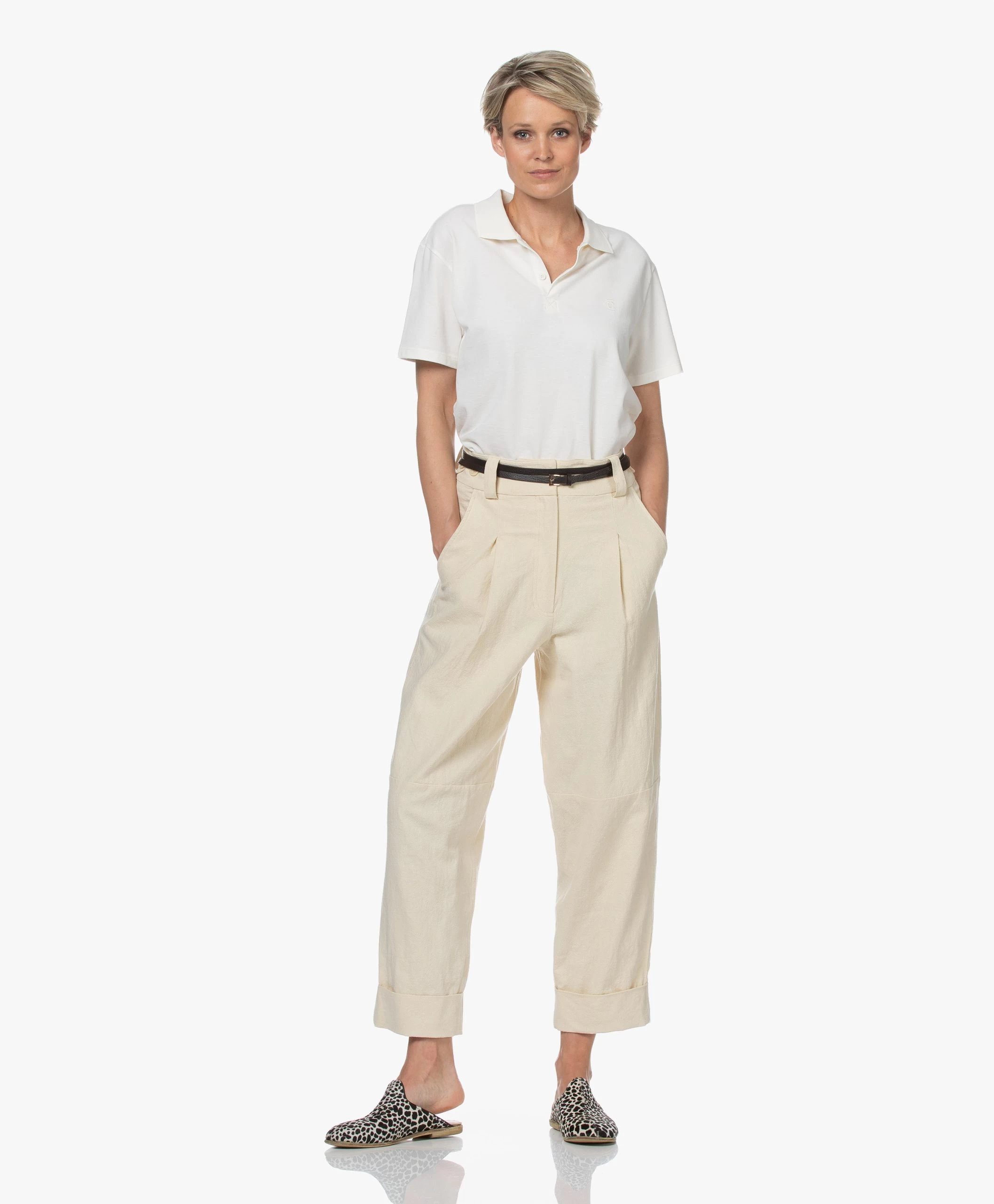 Surée Hairy Leren Print Mules - Felidae 10 Surée Hairy Leren Print Mules - Felidae - Afbeelding 8