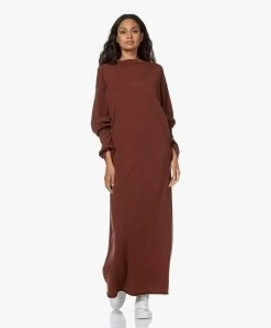 Extreme Cashmere N°192 Scoop Cashmeremix Jurk - Root