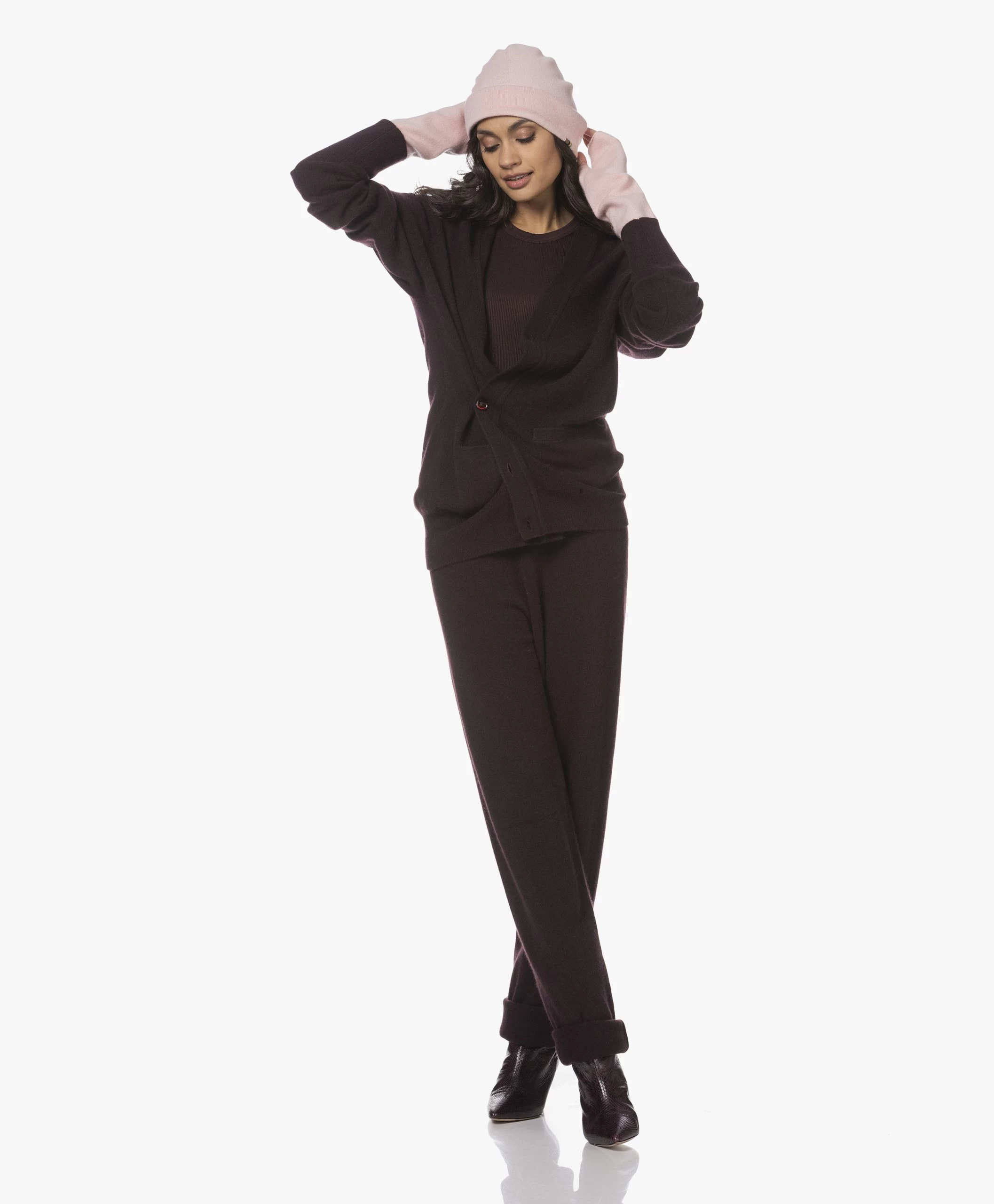 Extreme Cashmere N°14 Cashmeremix Polswarmers - Blossom 8 Extreme Cashmere N°14 Cashmeremix Polswarmers - Blossom - Afbeelding 6