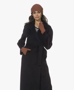 Extreme Cashmere N°215 Sensa Cashmeremix Handschoenen - Cognac