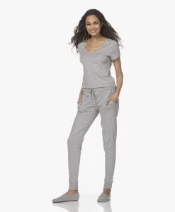 Skin Katoenmix Ballerina Sloffen - Grijs Mêlee -Boetiek Modewinkel 211216 cd14dcb6 8f89 42c2 9fa4 e0bcd41a1109