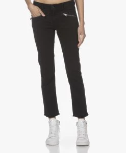 Zadig & Voltaire Ava Slim-Fit Stretch Jeans - Zwart