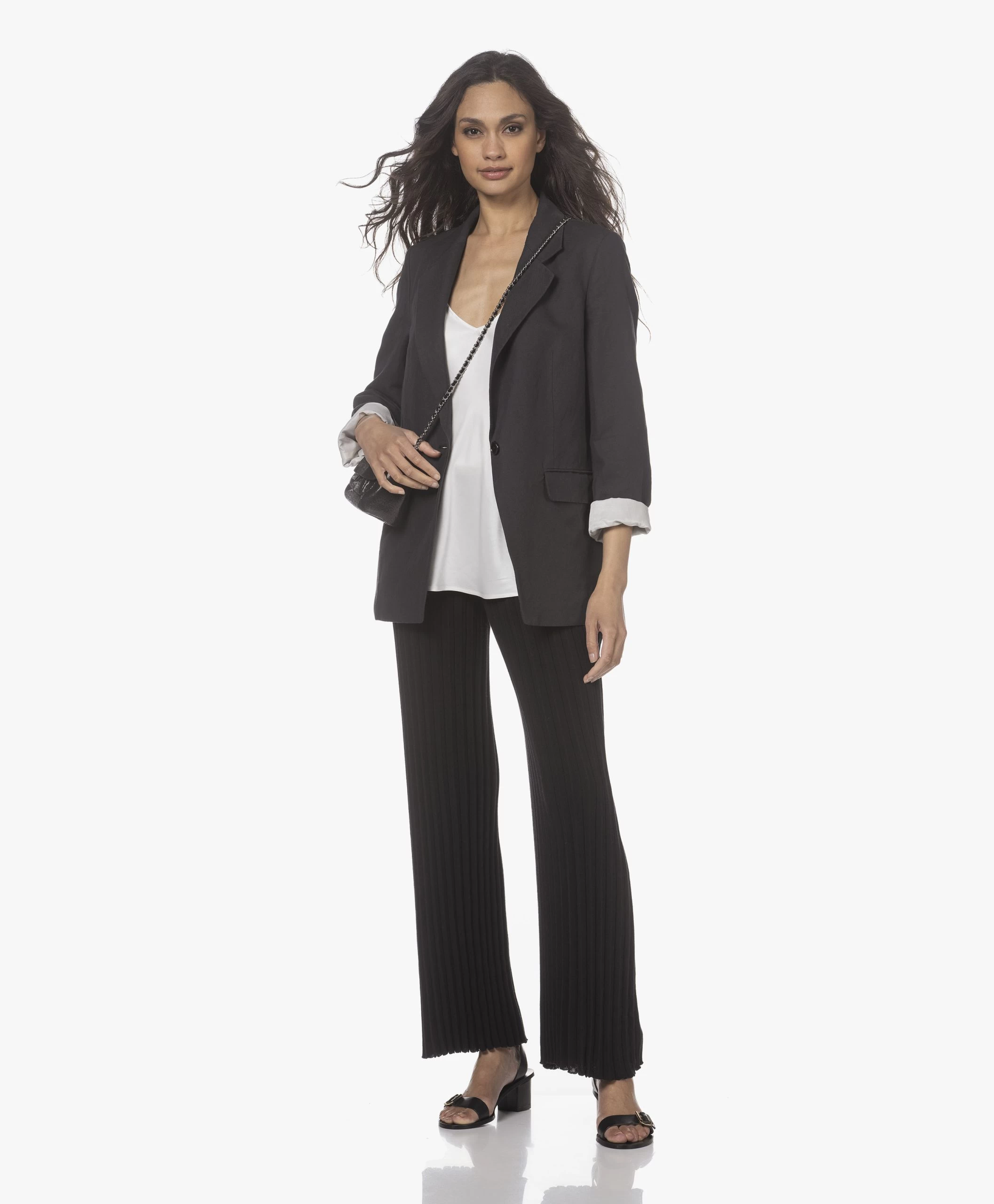 Atp Atelier Carmen Leren Sandalen Met Hak - Zwart 7 Atp Atelier Carmen Leren Sandalen Met Hak - Zwart - Afbeelding 5