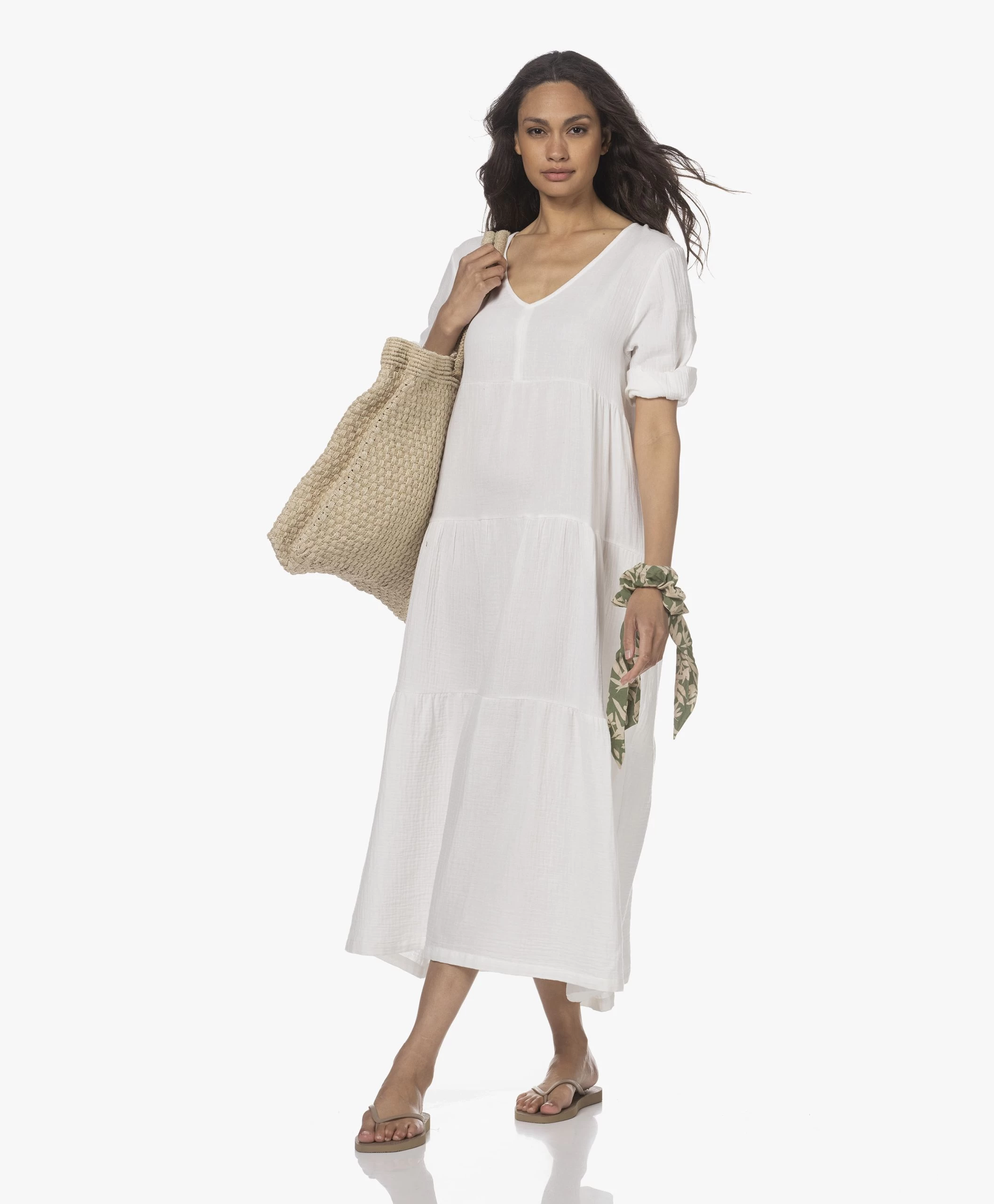 Sleepers Slim Tapered Teenslippers Van Natuurlijk Rubber - Zand 4 Sleepers Slim Tapered Teenslippers Van Natuurlijk Rubber - Zand - Afbeelding 2