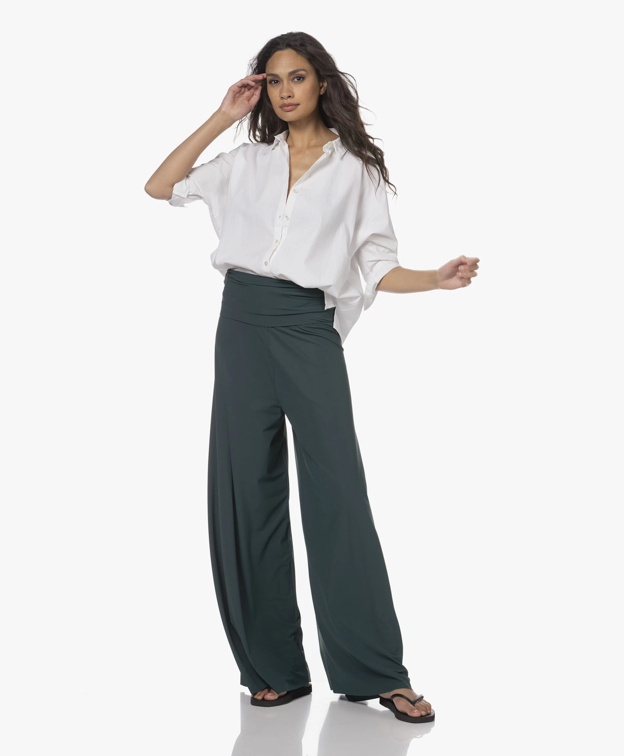 Sleepers Tapered Teenslippers Van Natuurlijk Rubber - Zwart 4 Sleepers Tapered Teenslippers Van Natuurlijk Rubber - Zwart - Afbeelding 2