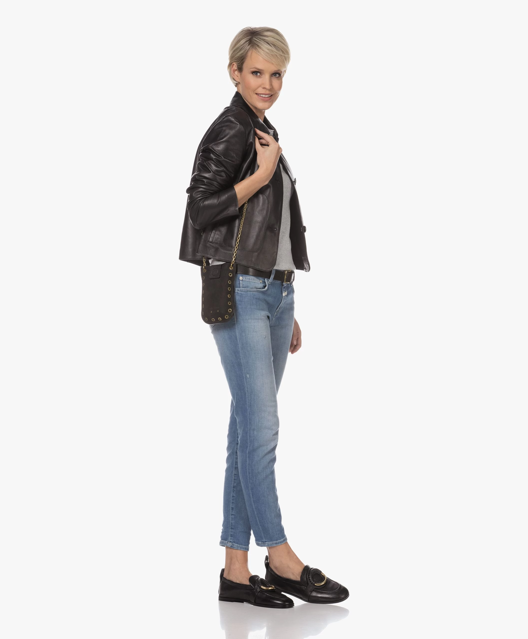 See By Chloé Hana Leren Loafers - Zwart 8 See By Chloé Hana Leren Loafers - Zwart - Afbeelding 6