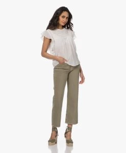 Castañer Clarina Raw Edge Sleehak Espadrilles - Olive 17 Castañer Clarina Raw Edge Sleehak Espadrilles - Olive -Boetiek Modewinkel 230228 ea6f884b 4970 45c5 8651 42cc91b4b6b0