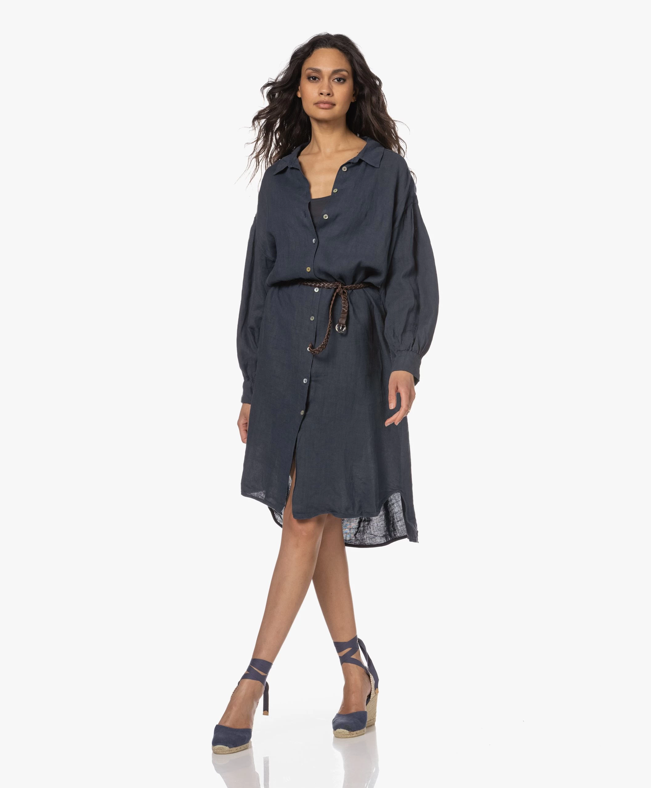 Castañer Carina 10Cm Canvas Sleehak Espadrilles - Azul Oscuro 11 Castañer Carina 10Cm Canvas Sleehak Espadrilles - Azul Oscuro - Afbeelding 9