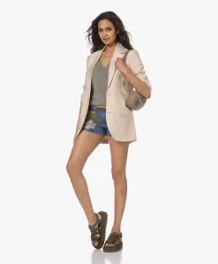 Zadig & Voltaire Starlight Leren Riem - Camel -Boetiek Modewinkel 230417 3f2e2a14 fb49 4c47 8594 b5575f255928