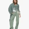 Manos Del Uruguay Merino Wolmix Poncho - Jade Groen