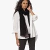 Zadig & Voltaire Nuage Cashmere Sjaal - Zwart -Boetiek Modewinkel 230531 42fa0f6e 4f99 4472 bf9d 6f884424e606
