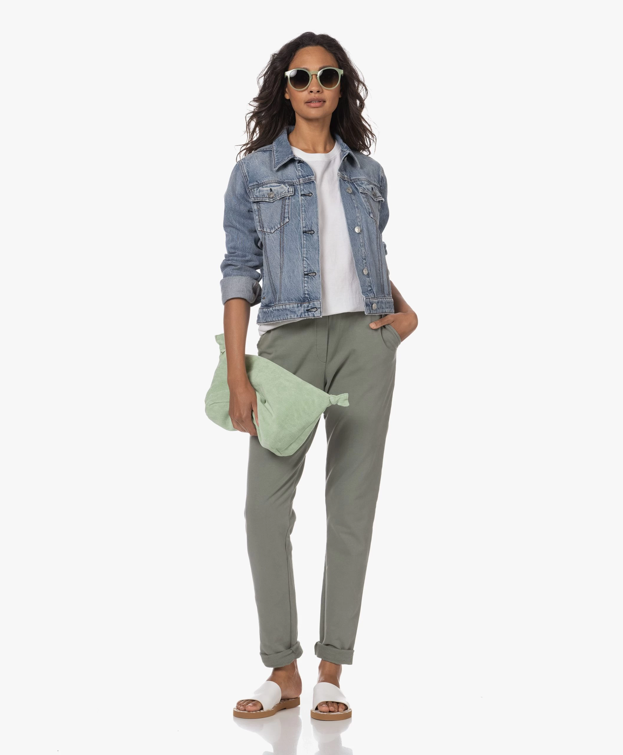 Izipizi Sun #M Zonnebril - Quiet Green/Grijze Glazen 4 Izipizi Sun #M Zonnebril - Quiet Green/Grijze Glazen - Afbeelding 2