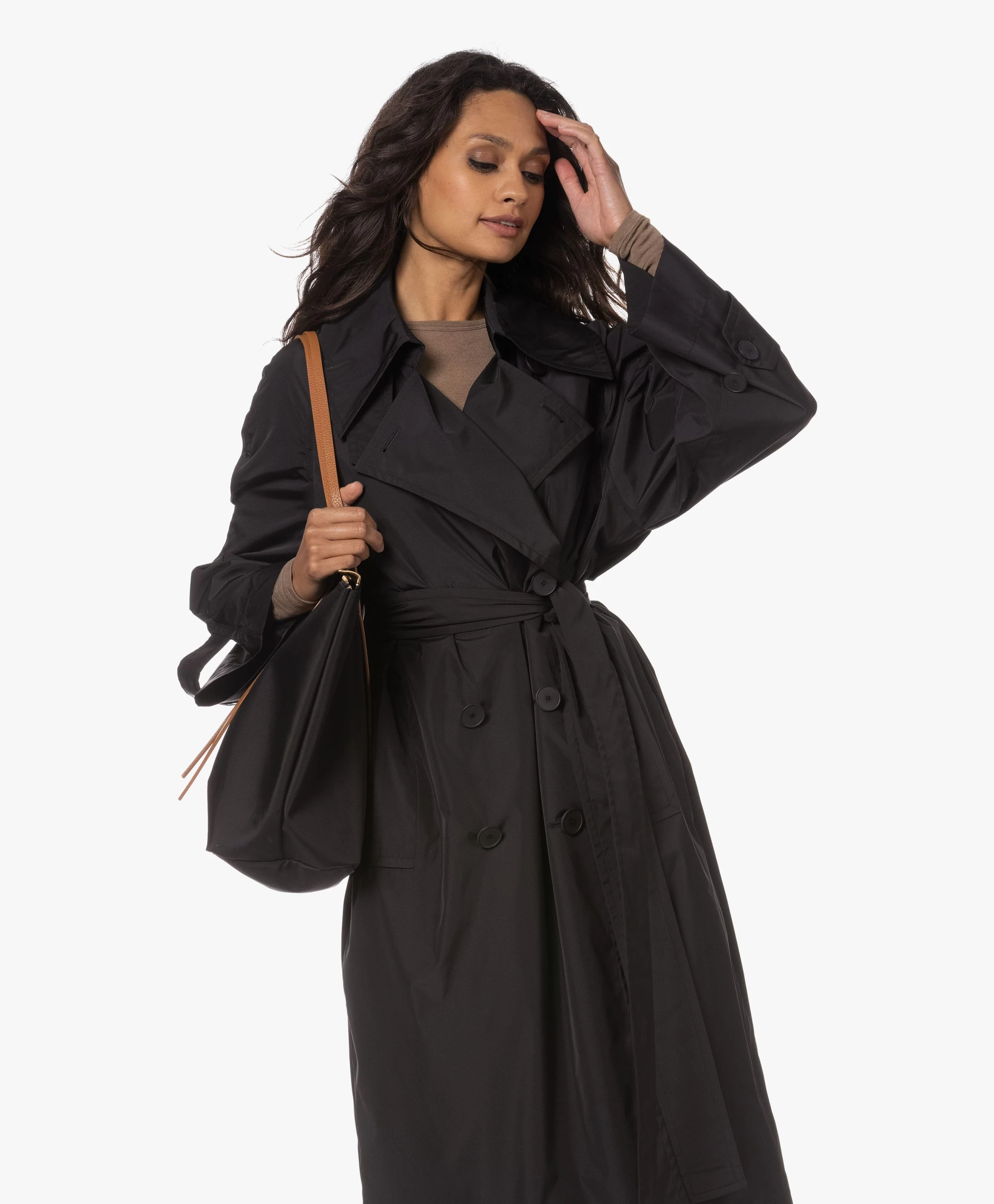 By Malene Birger Abellah Two-Tone Shopper - Zwart 4 By Malene Birger Abellah Two-Tone Shopper - Zwart - Afbeelding 2