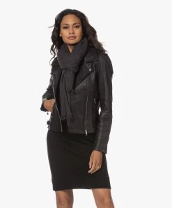 Lasalle Geweven Cashmere Sjaal - Fog