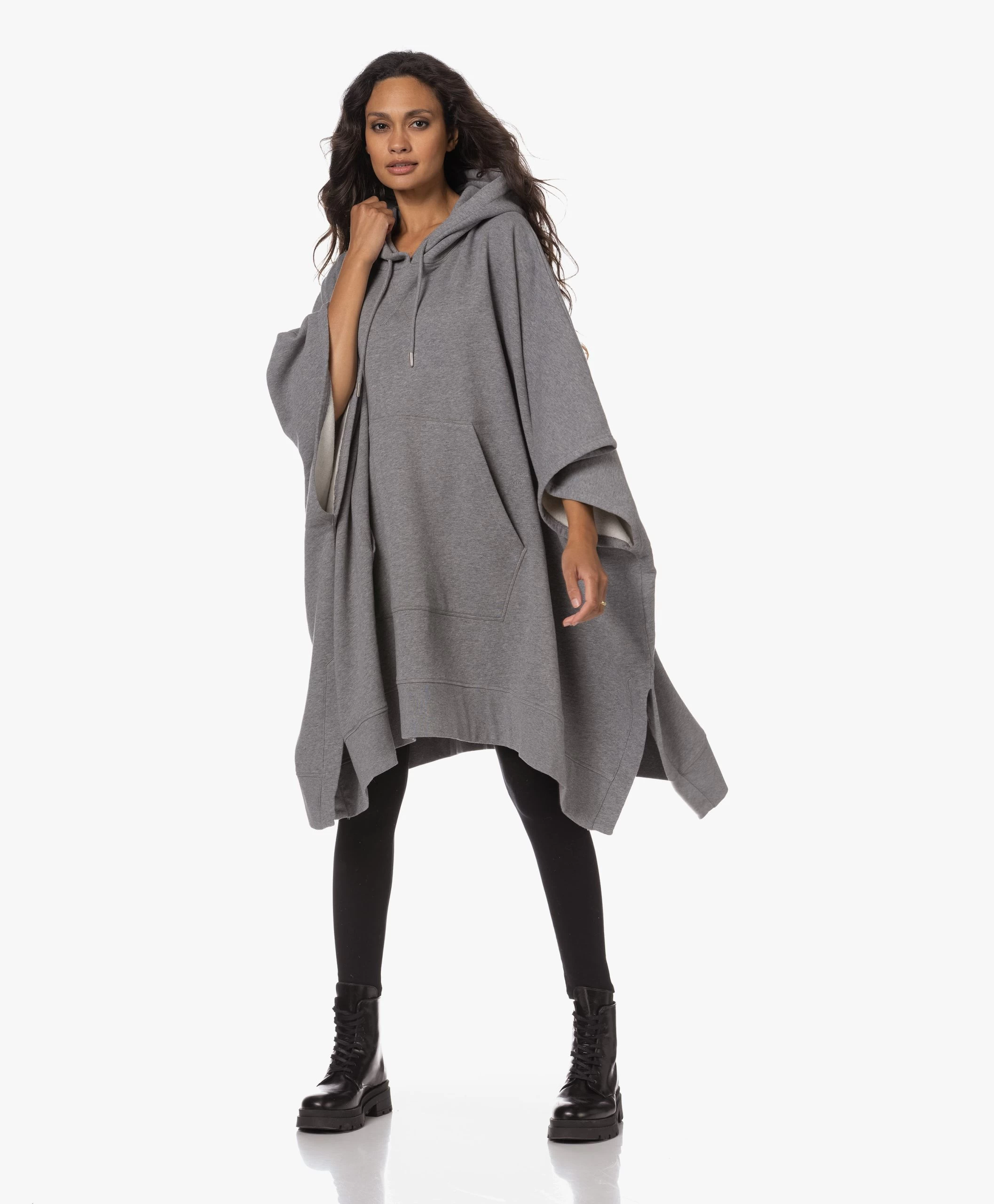 Anine Bing Luc Leren Combat Veterlaarzen - Zwart 4 Anine Bing Luc Leren Combat Veterlaarzen - Zwart - Afbeelding 2