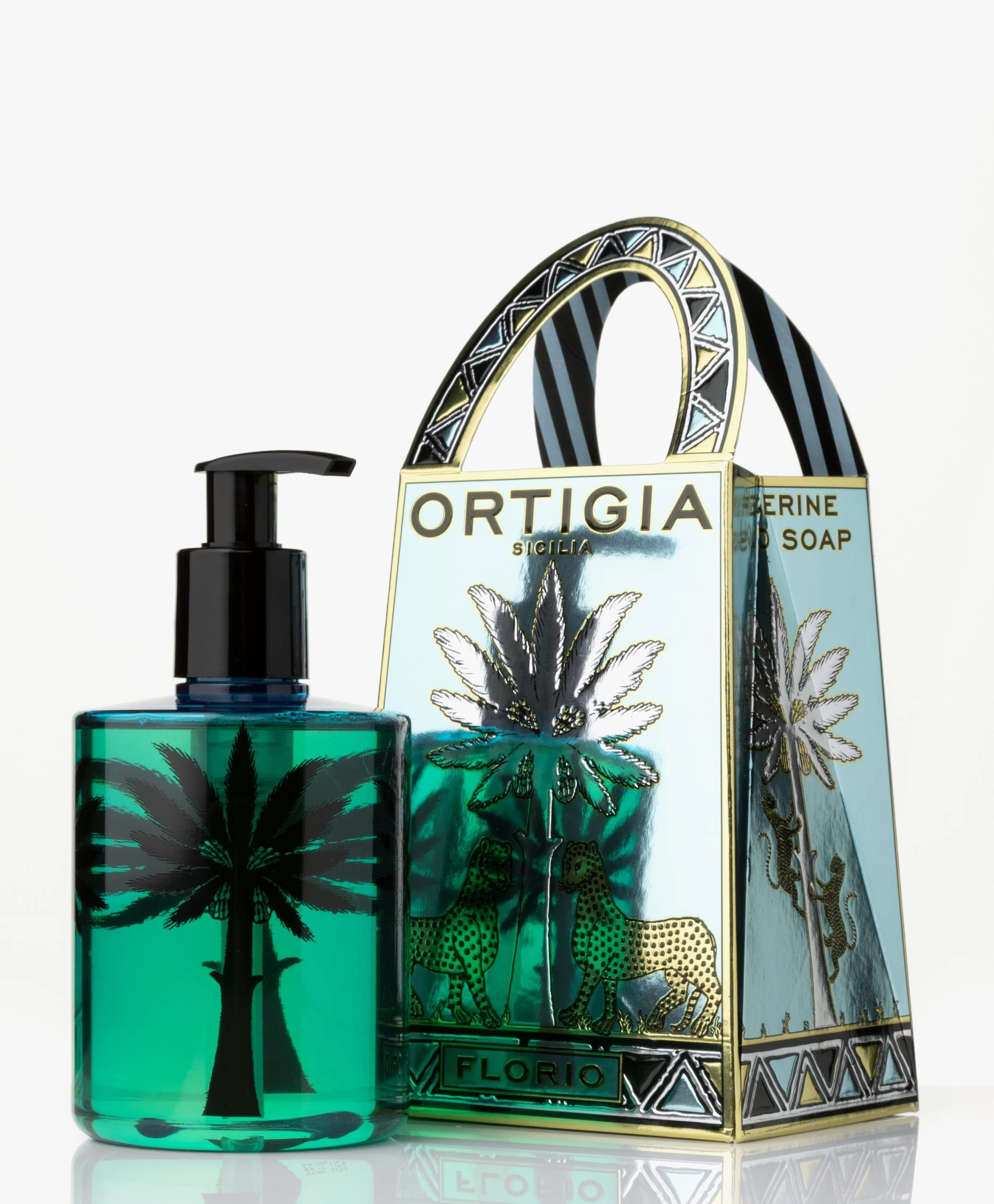 Ortigia 300Ml Vloeibare Glycerine Zeep - Florio 5 Ortigia 300Ml Vloeibare Glycerine Zeep - Florio - Afbeelding 3