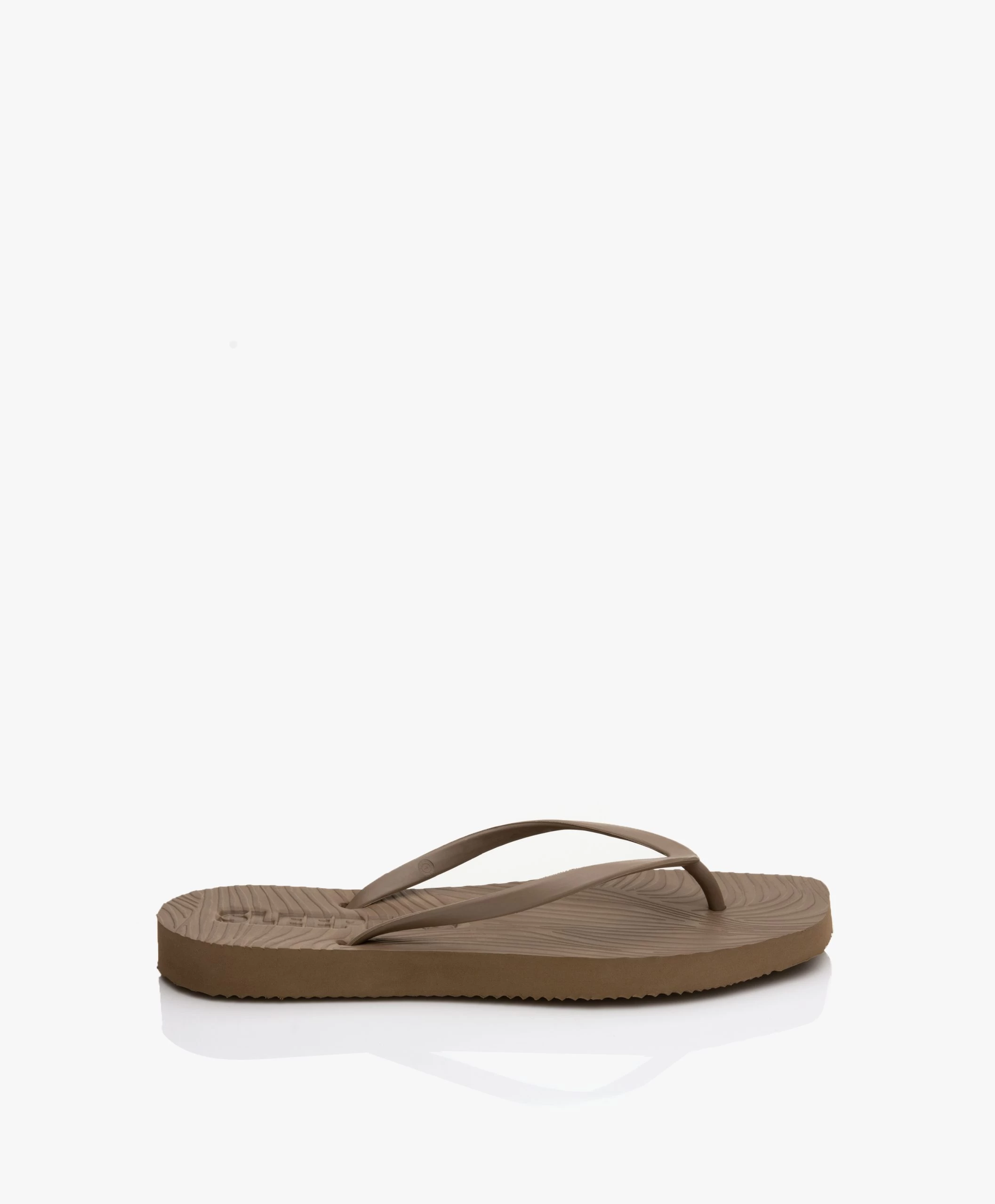 Sleepers Slim Tapered Teenslippers Van Natuurlijk Rubber - Zand 3 Sleepers Slim Tapered Teenslippers Van Natuurlijk Rubber - Zand