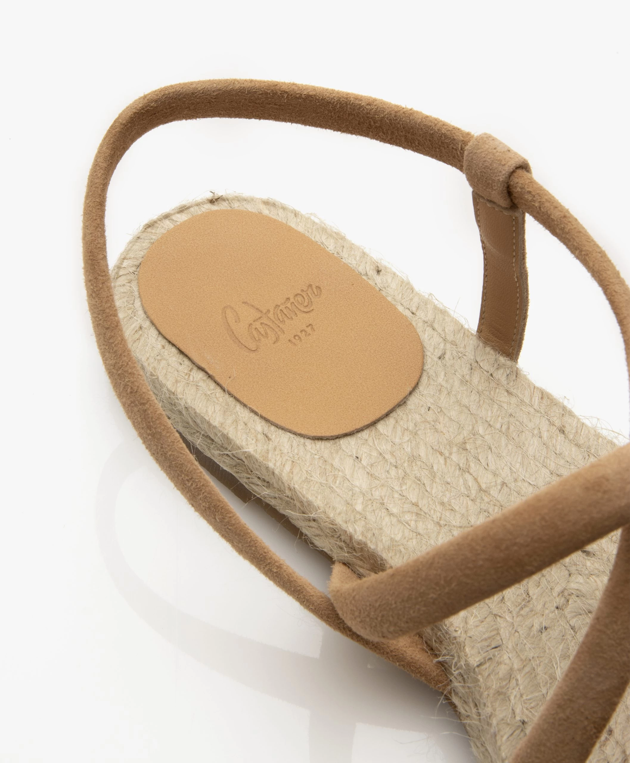 Castañer Pascal Suède Leren Sandalen - Tostado 11 Castañer Pascal Suède Leren Sandalen - Tostado - Afbeelding 9