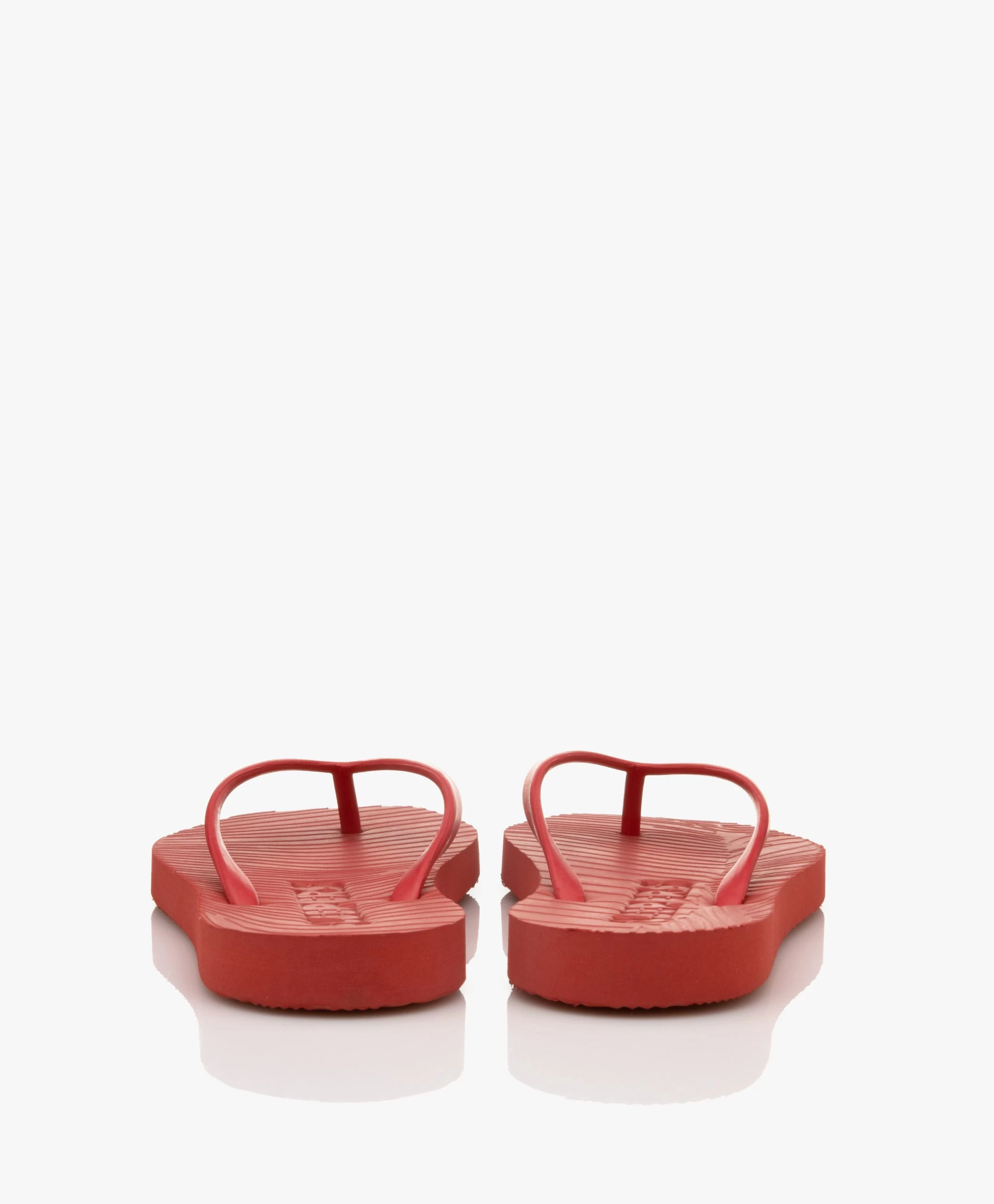 Sleepers Tapered Teenslippers Van Natuurlijk Rubber - Rood 8 Sleepers Tapered Teenslippers Van Natuurlijk Rubber - Rood - Afbeelding 6