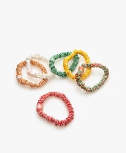 Slipâ„¢ 6-Pack Skinnies Zijden Scrunchies - La Dolce Vita