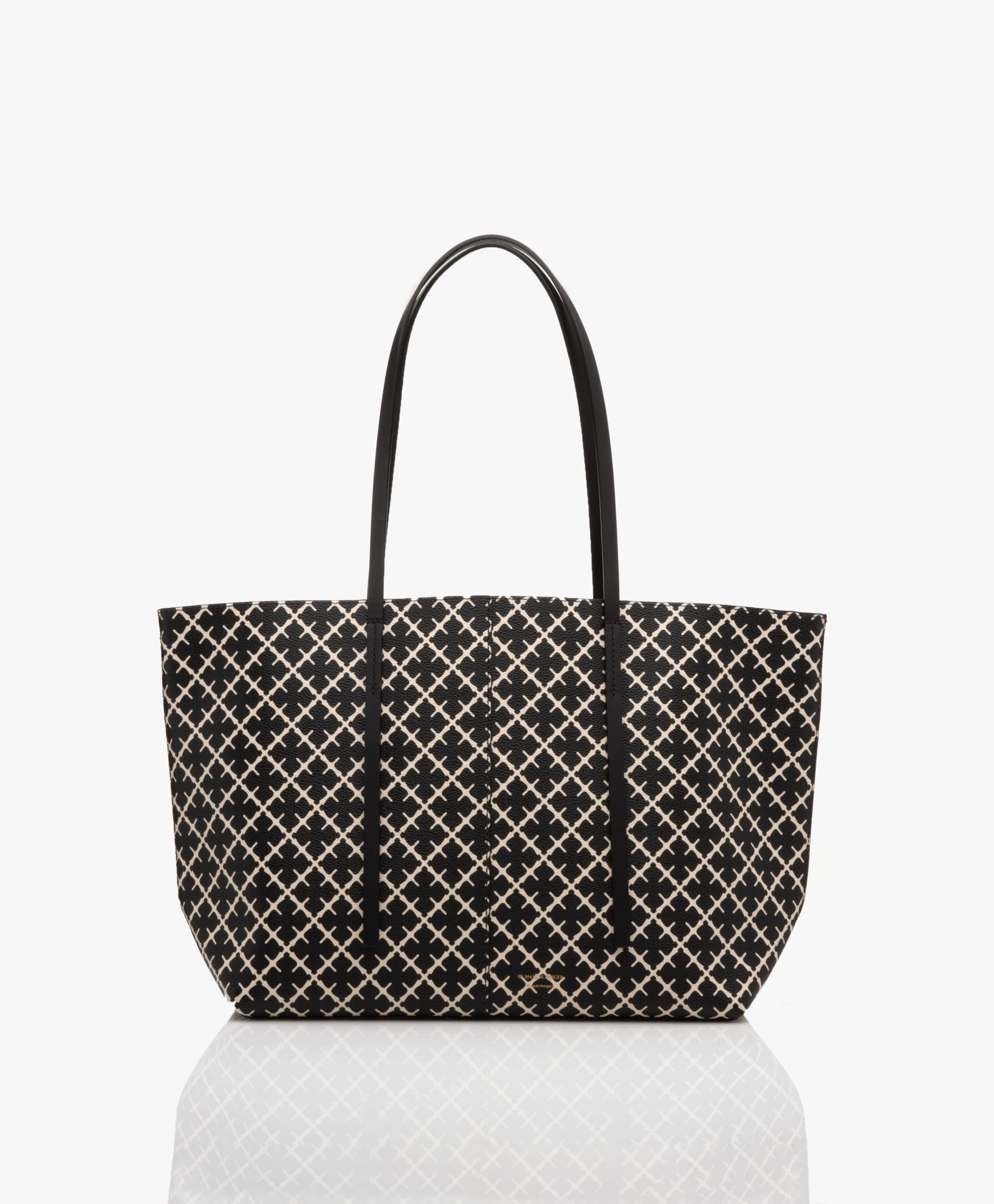By Malene Birger Abigail Print Handtas - Zwart 3 By Malene Birger Abigail Print Handtas - Zwart