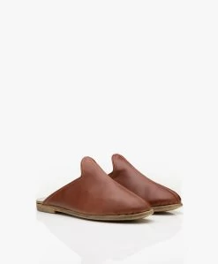 Surée Leren Mules - Copper -Boetiek Modewinkel 3daa1786 a838 408d 9988 45c4822eaea5