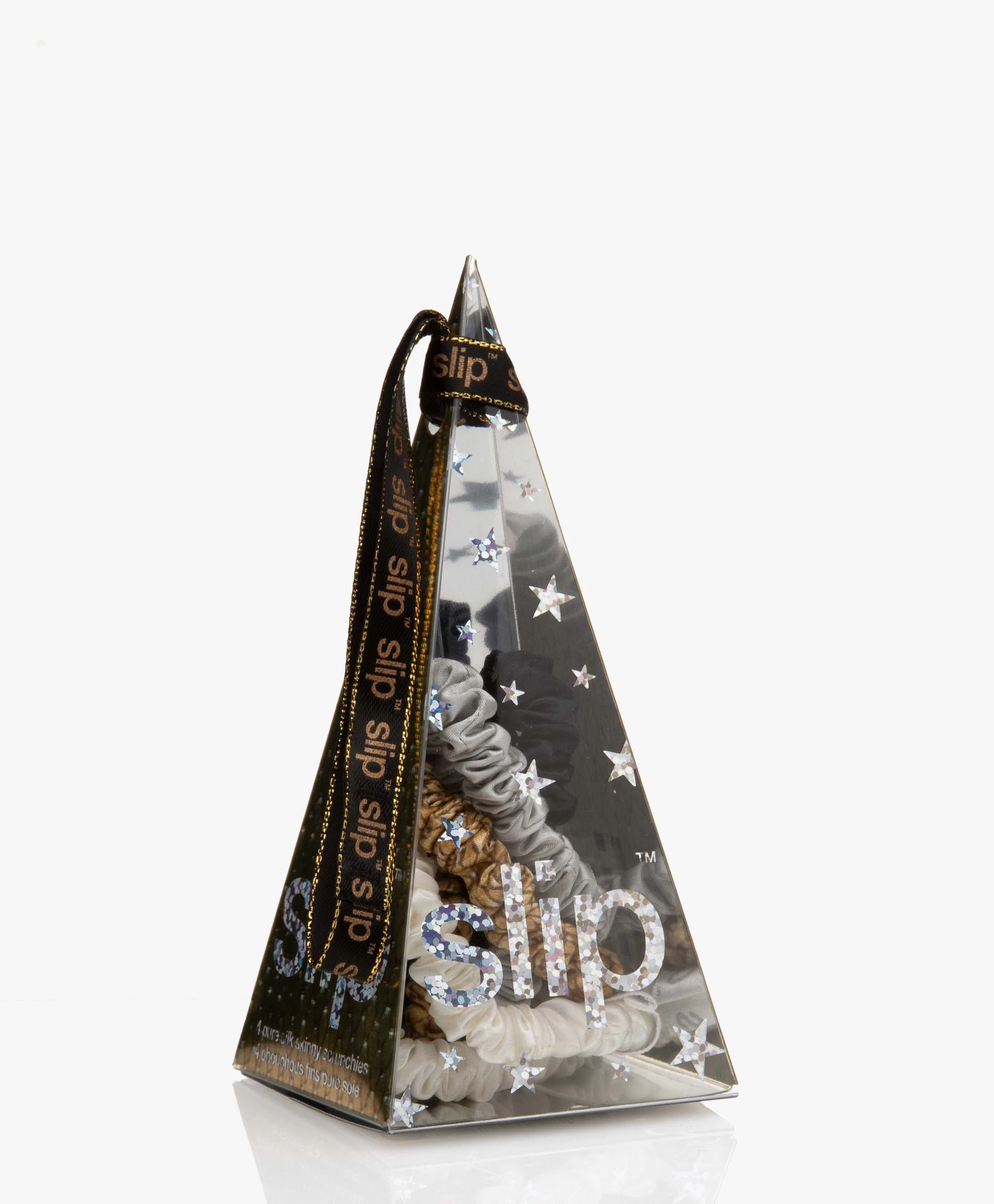 Slip™ 4-Pack Skinnies Zijden Scrunchies - Medusa Nights 4 Slip™ 4-Pack Skinnies Zijden Scrunchies - Medusa Nights - Afbeelding 2