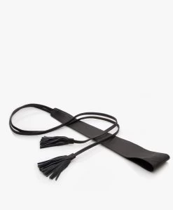 Kyra Leren Wikkelriem Met Kwastjes - Dark Navy -Boetiek Modewinkel 43307c7c 792b 4a78 bdbd d71e4006beeb 73