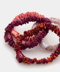 Slip™ 4-Pack Skinnies Zijden Scrunchies - Moonflower Nights -Boetiek Modewinkel 4749fd5f 1145 4728 b401 27ba9a916893 01