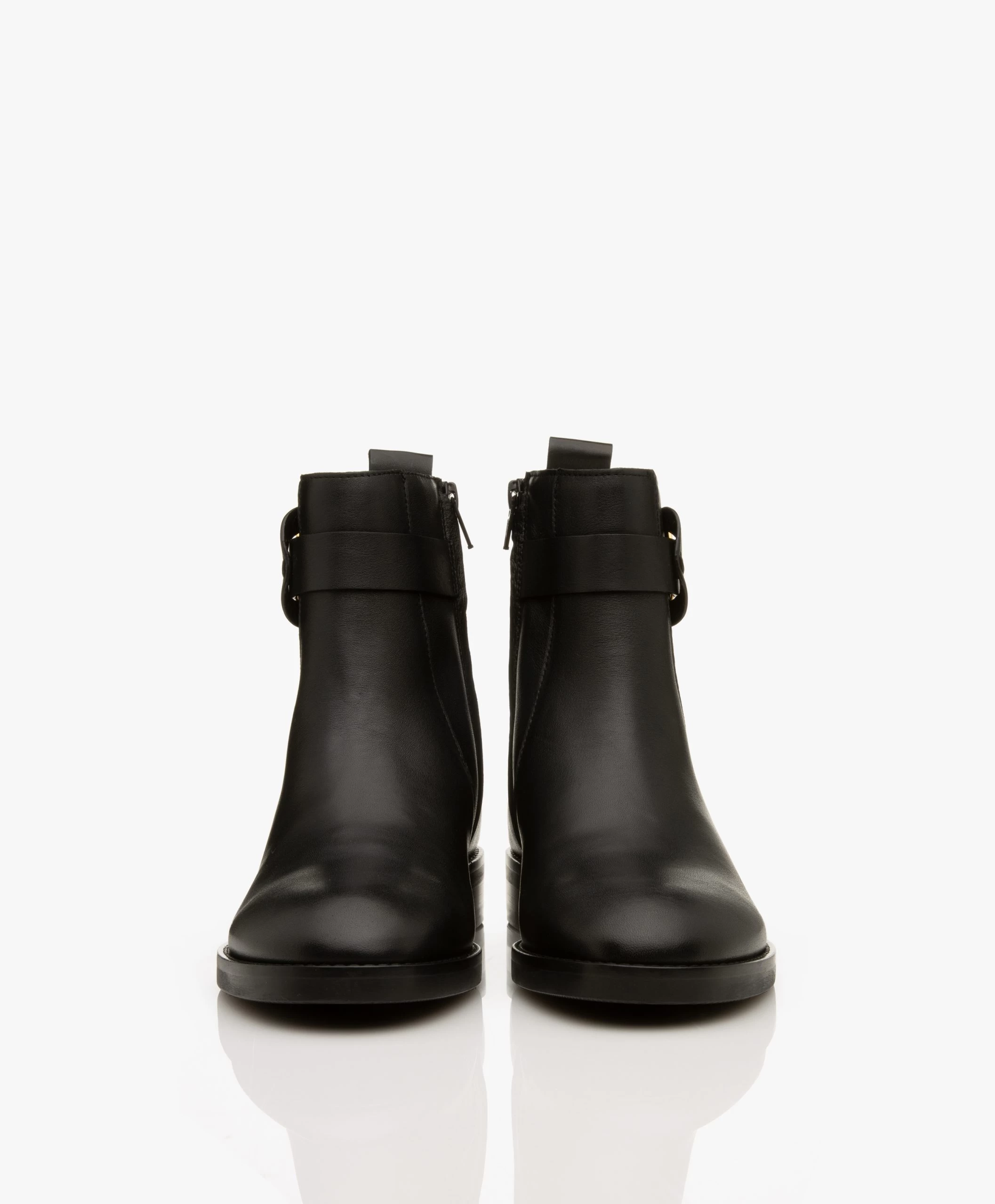 See By Chloé Chany Leren Enkellaarzen - Shiny Gold 4 See By Chloé Chany Leren Enkellaarzen - Shiny Gold - Afbeelding 2