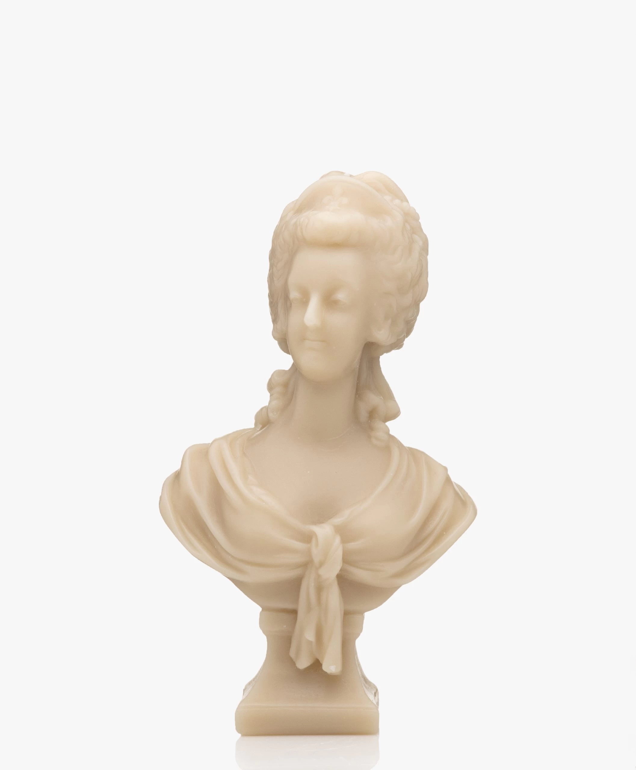 Trudon Handgemaakte Marie Antoinette Sculptuur Kaars - Stone 5 Trudon Handgemaakte Marie Antoinette Sculptuur Kaars - Stone - Afbeelding 3