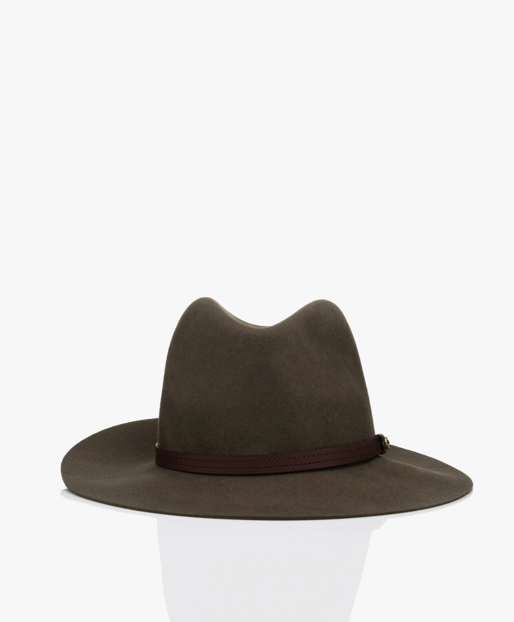 Rag & Bone Floppy Brim Fedora Hoed - Pecan 9 Rag & Bone Floppy Brim Fedora Hoed - Pecan - Afbeelding 7