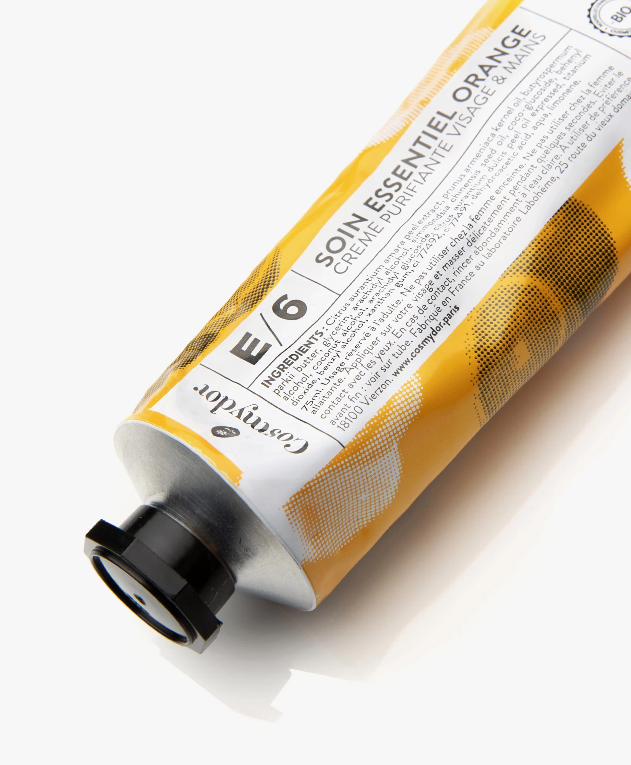 Cosmydor E/6 Moisturizing & Purifying Hand- En Gezichtscrème - Sinaasappel 4 Cosmydor E/6 Moisturizing & Purifying Hand- En Gezichtscrème - Sinaasappel - Afbeelding 2